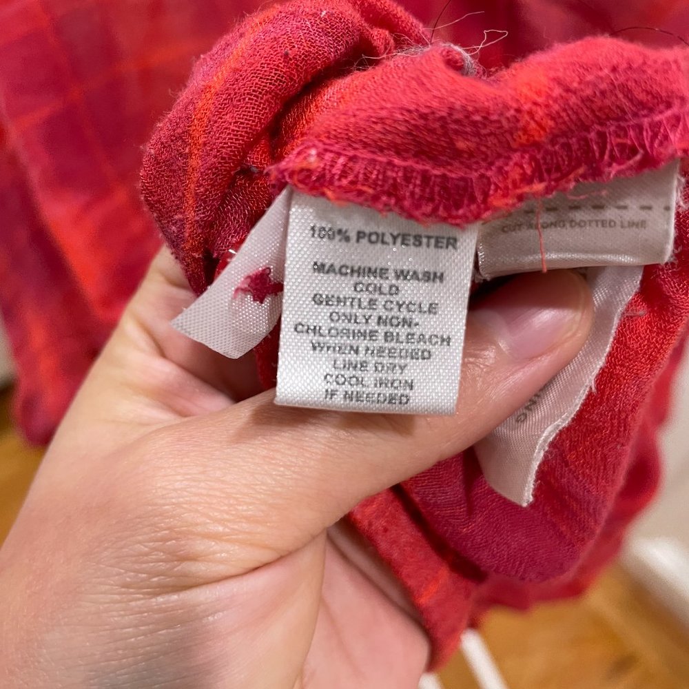 Loft Red Blouse - Picture 5 of 6